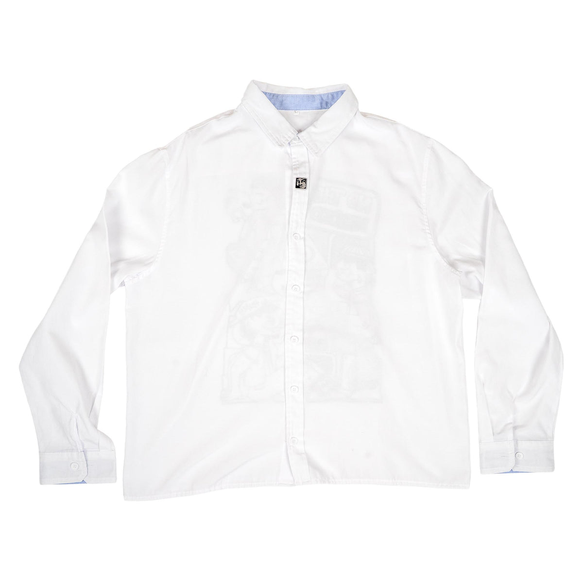 Chemise upcyclée (Blanche)
