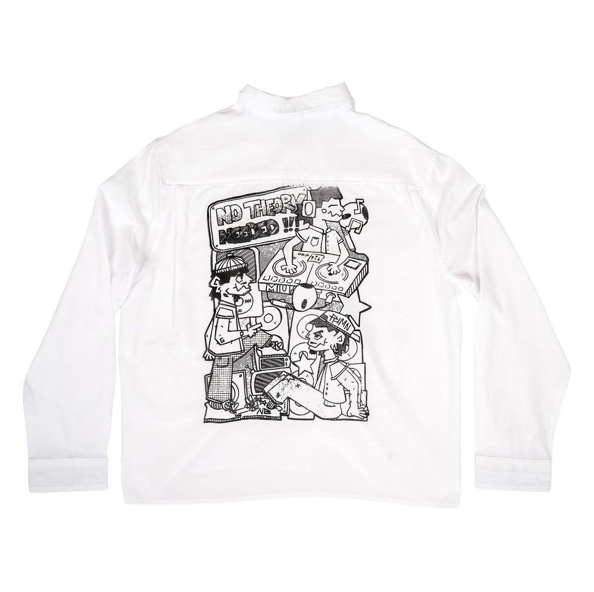 Chemise upcyclée (Blanche)
