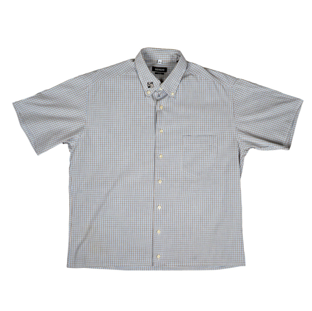 Chemise upcyclée (Bleue ciel)