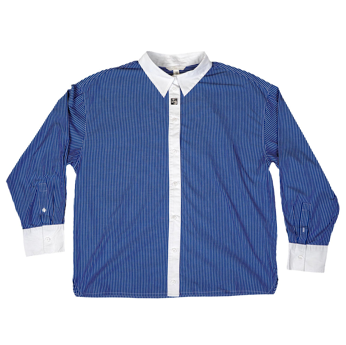 Chemise upcyclée (Bleue foncée)