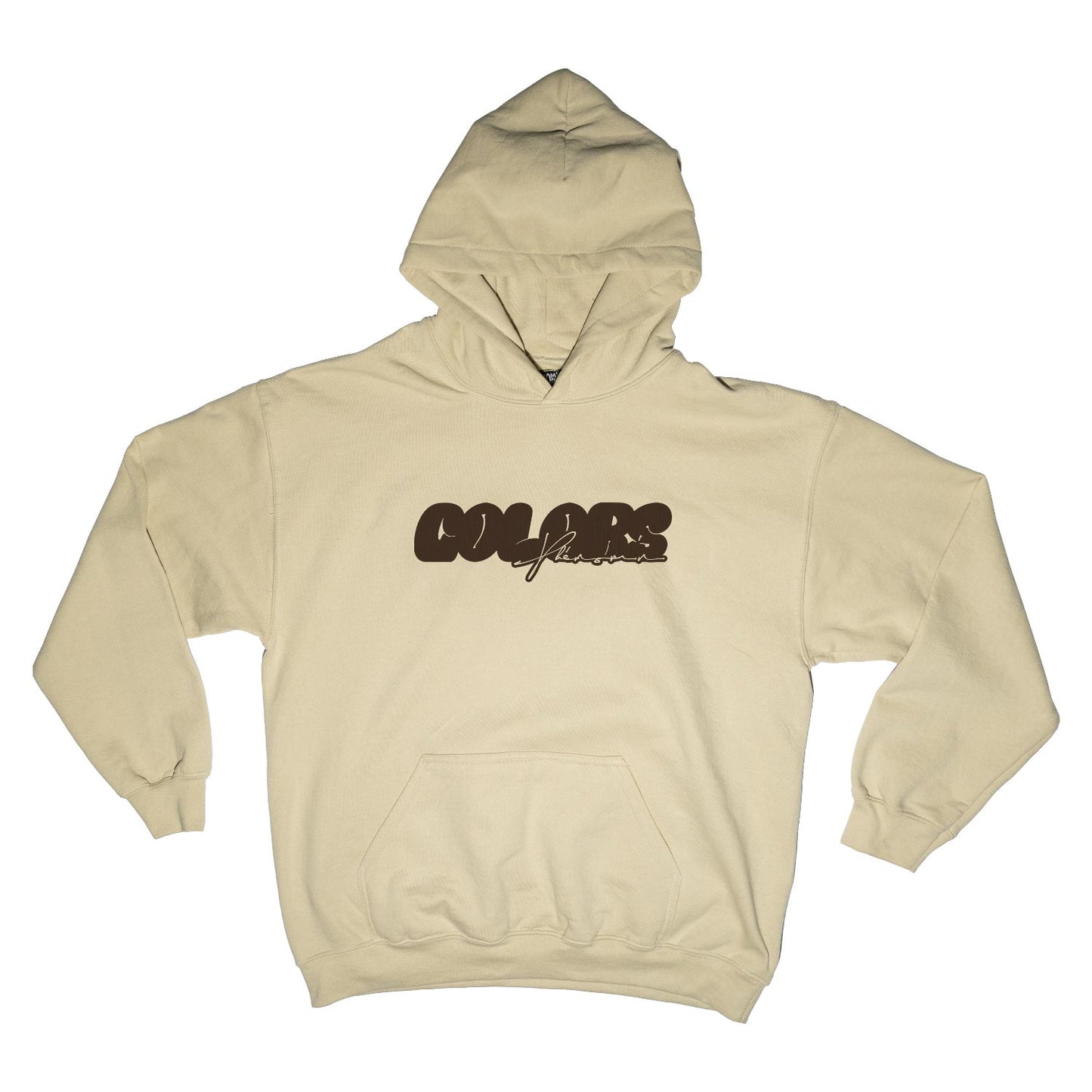 Hoodie "COLORS" Beige