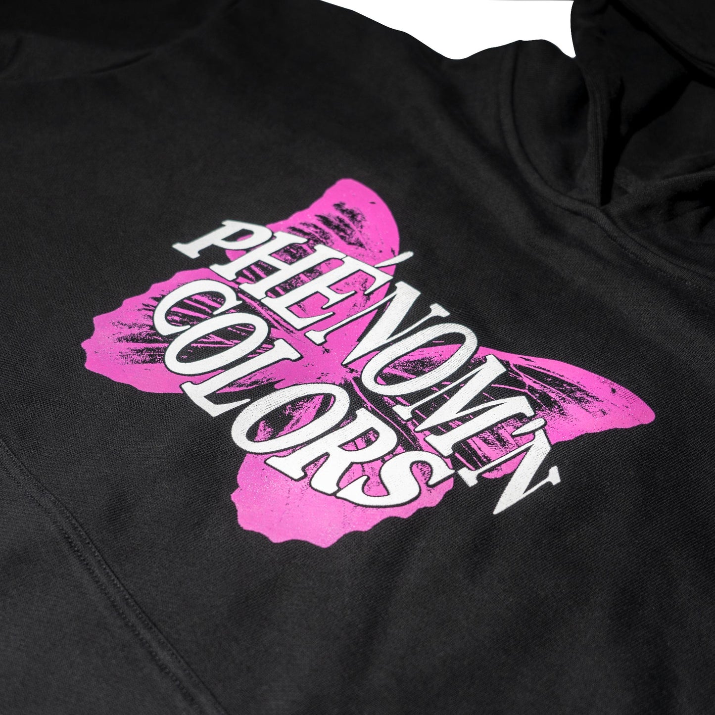 Hoodie "COLORS" Black