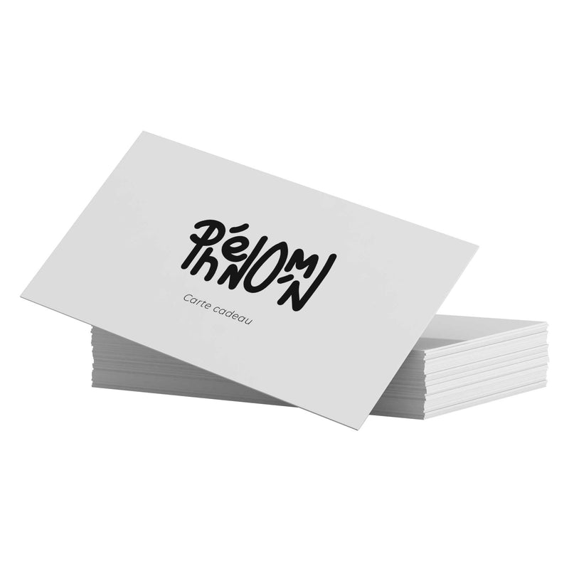Bon cadeau (numérique)